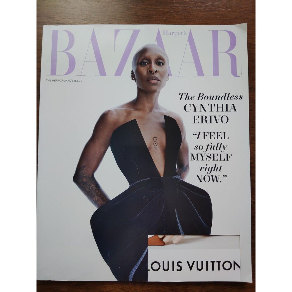 Harper's Bazaar Magazine The Performance Issue Nov 2025 Feat Cynthia Erivo